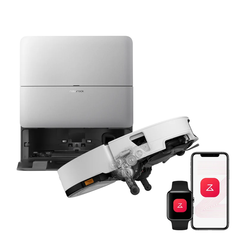 Roborock Saros 20 Sonic Saugroboter mit brandneuem RockDock
