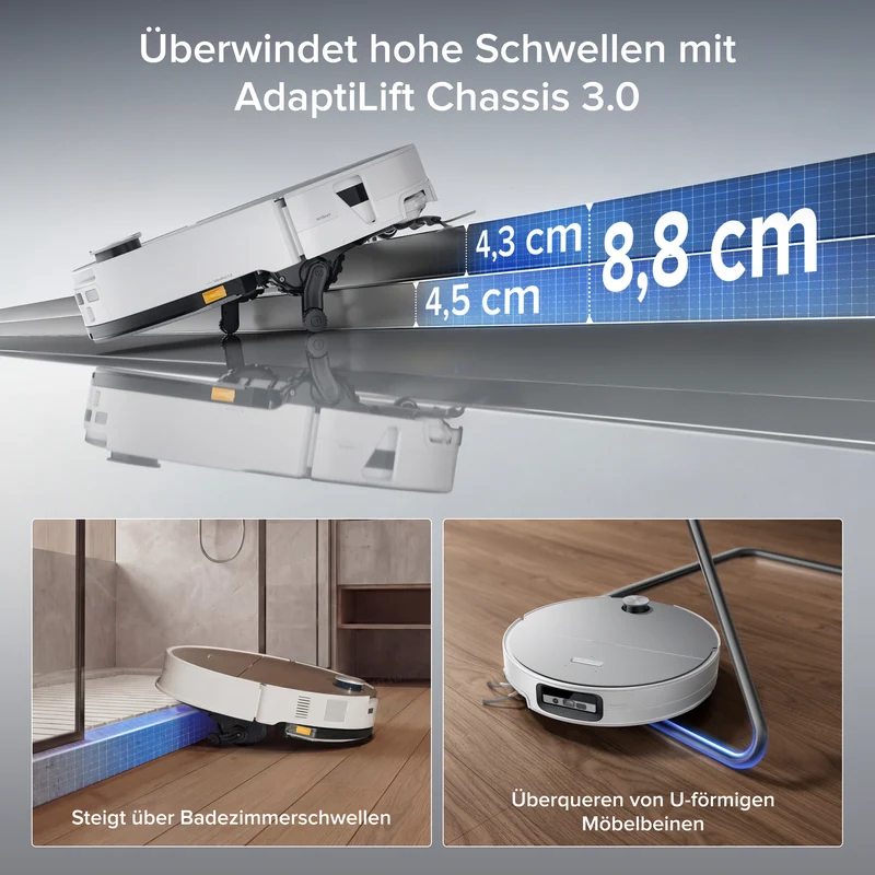 Roborock Saros 20 Sonic Saugroboter mit brandneuem RockDock