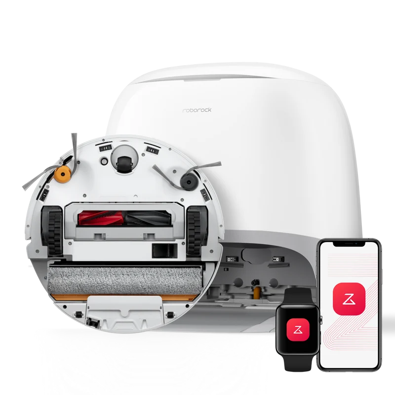 Roborock Qrevo Curv 2 Flow Saug- und Wischroboter mit Multifunktions-Dockingstation