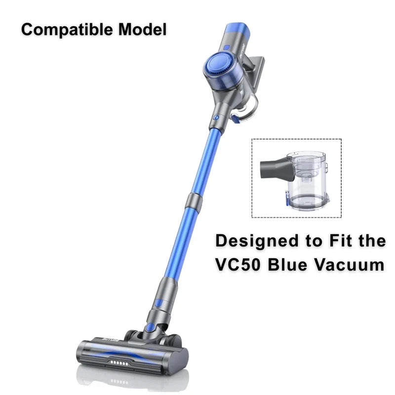 Buture Dust Cup for VC50 Blue Vacuum
