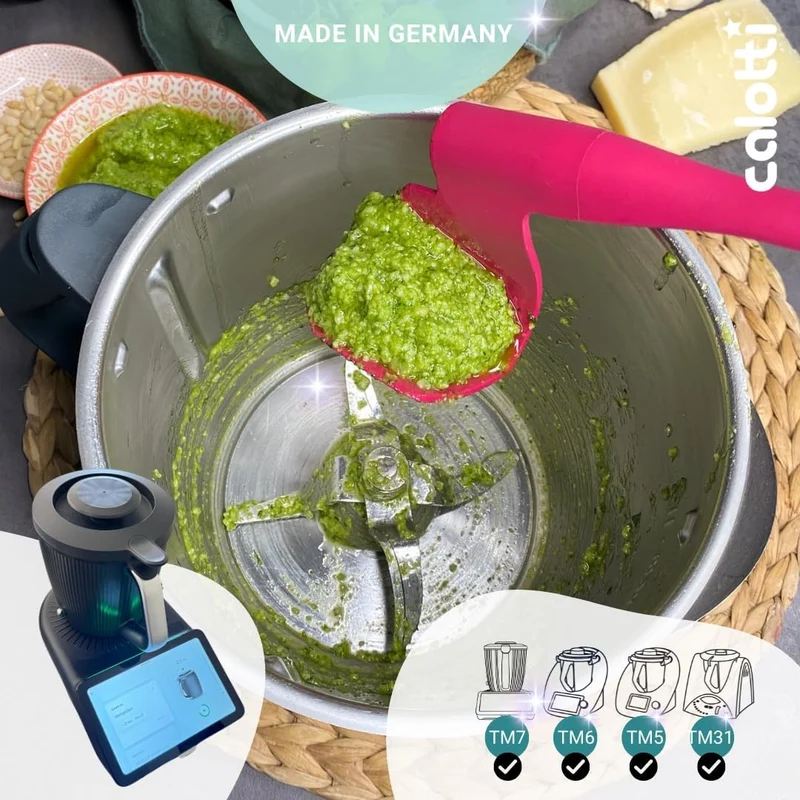 Drehkellenspatel kompatibel für Thermomix TM31, TM5, TM6, TM7, Rosa