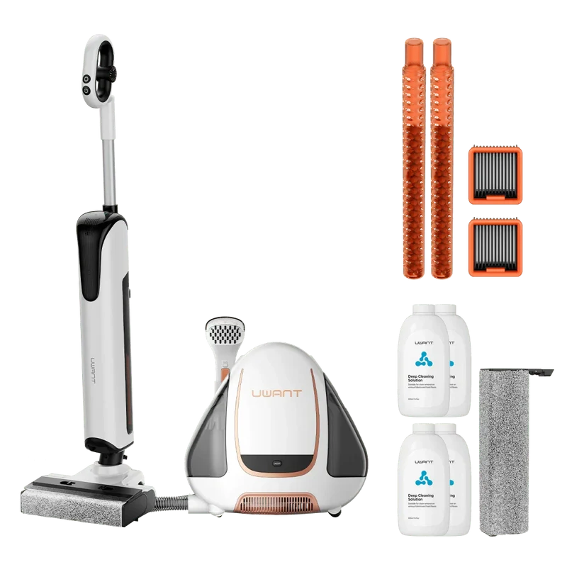 Bundle: UWANT D700 Nass- und Trockensauger × B100 Fleckenreiniger
