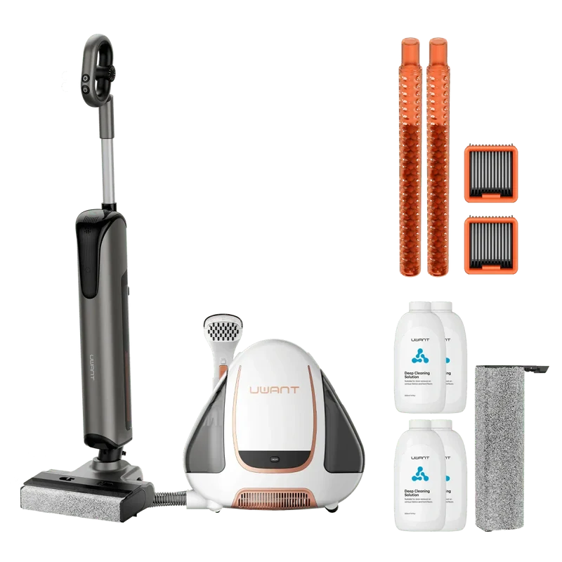 Bundle: UWANT D700 Nass- und Trockensauger × B100 Fleckenreiniger