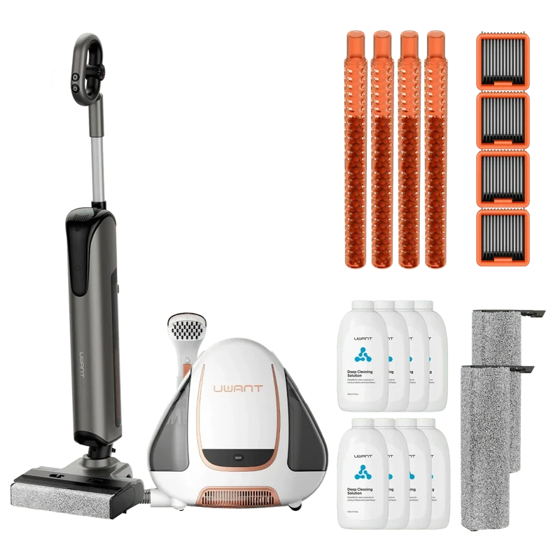 Bundle: UWANT D700 Nass- und Trockensauger × B100 Fleckenreiniger