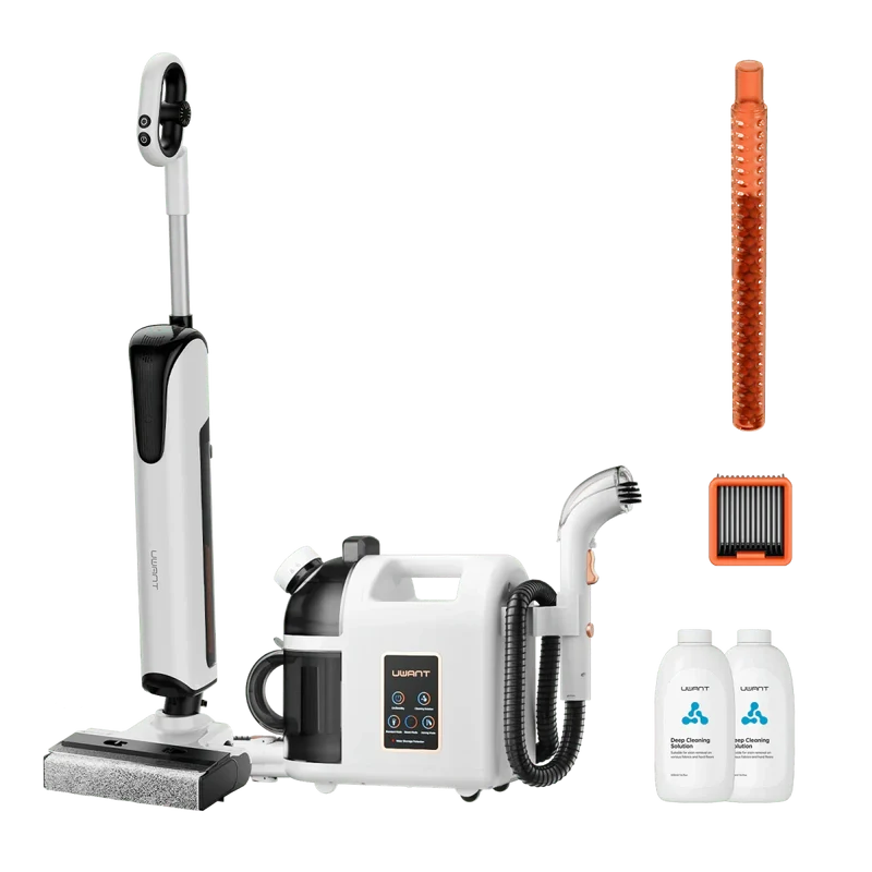 Bundle: UWANT D700 Nass- und Trockensauger × B200 Dampfreiniger