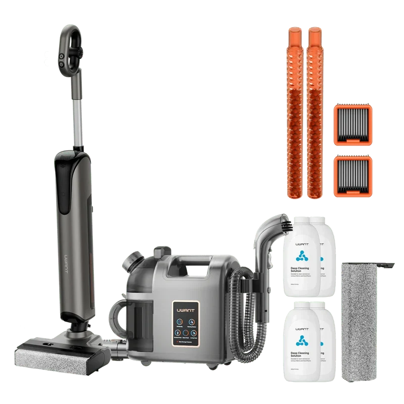 Bundle: UWANT D700 Nass- und Trockensauger × B200 Dampfreiniger