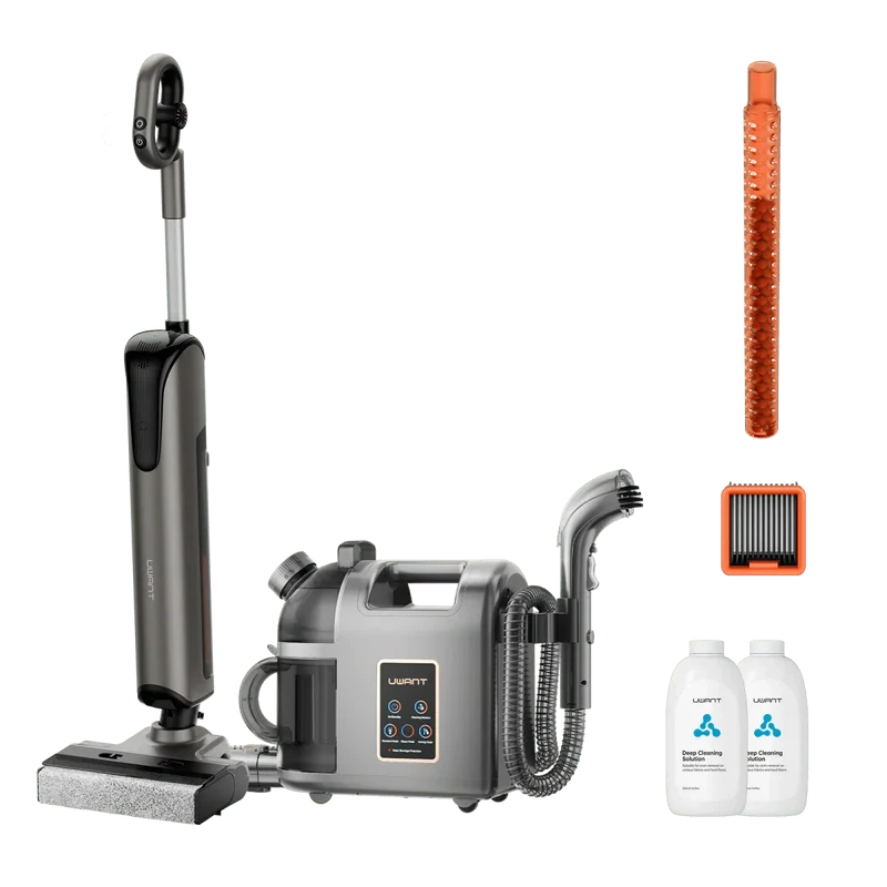Bundle: UWANT D700 Nass- und Trockensauger × B200 Dampfreiniger