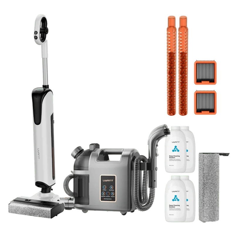 Bundle: UWANT D700 Nass- und Trockensauger × B200 Dampfreiniger
