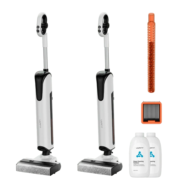 Bundle: UWANT D700 Nass- und Trockensauger, Bodenreiniger