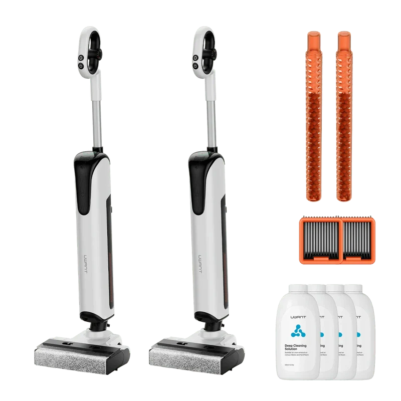 Bundle: UWANT D700 Nass- und Trockensauger, Bodenreiniger