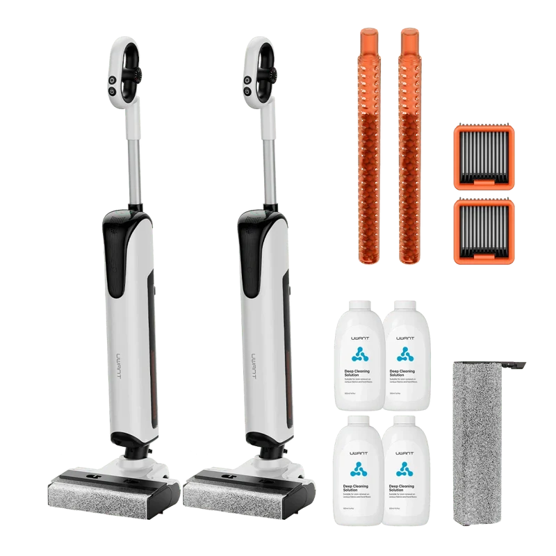 Bundle: UWANT D700 Nass- und Trockensauger, Bodenreiniger