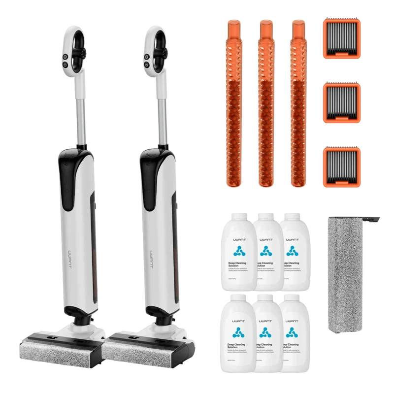 Bundle: UWANT D700 Nass- und Trockensauger, Bodenreiniger