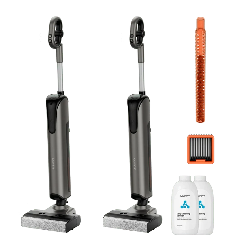 Bundle: UWANT D700 Nass- und Trockensauger, Bodenreiniger