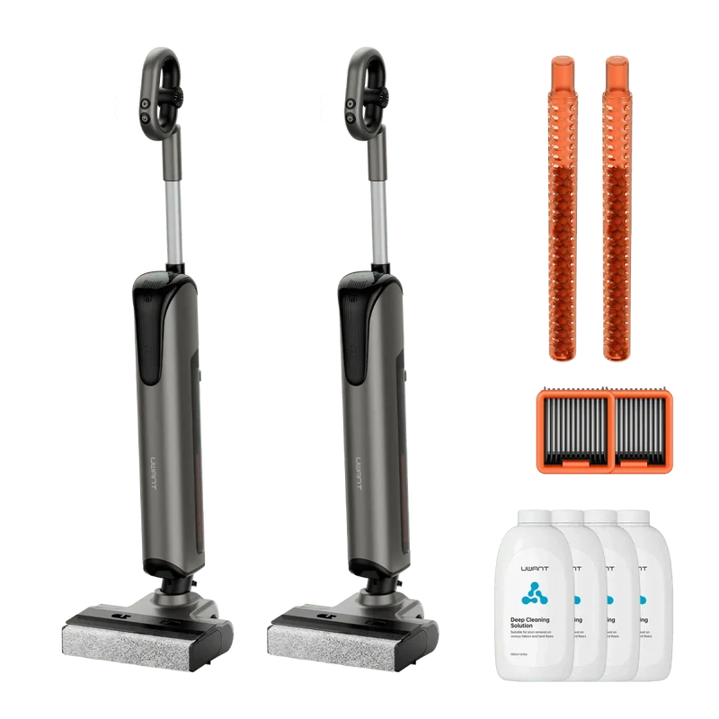 Bundle: UWANT D700 Nass- und Trockensauger, Bodenreiniger