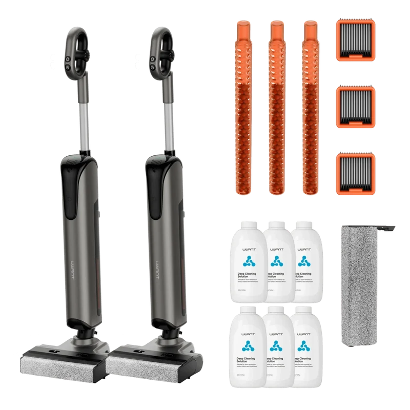 Bundle: UWANT D700 Nass- und Trockensauger, Bodenreiniger
