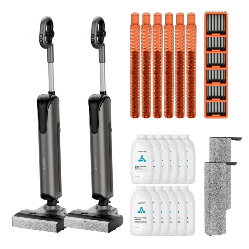Bundle: UWANT D700 Nass- und Trockensauger, Bodenreiniger