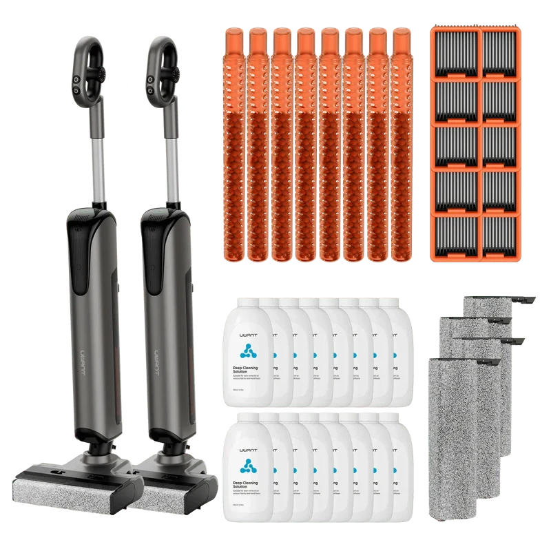 Bundle: UWANT D700 Nass- und Trockensauger, Bodenreiniger