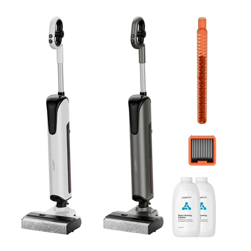 Bundle: UWANT D700 Nass- und Trockensauger, Bodenreiniger