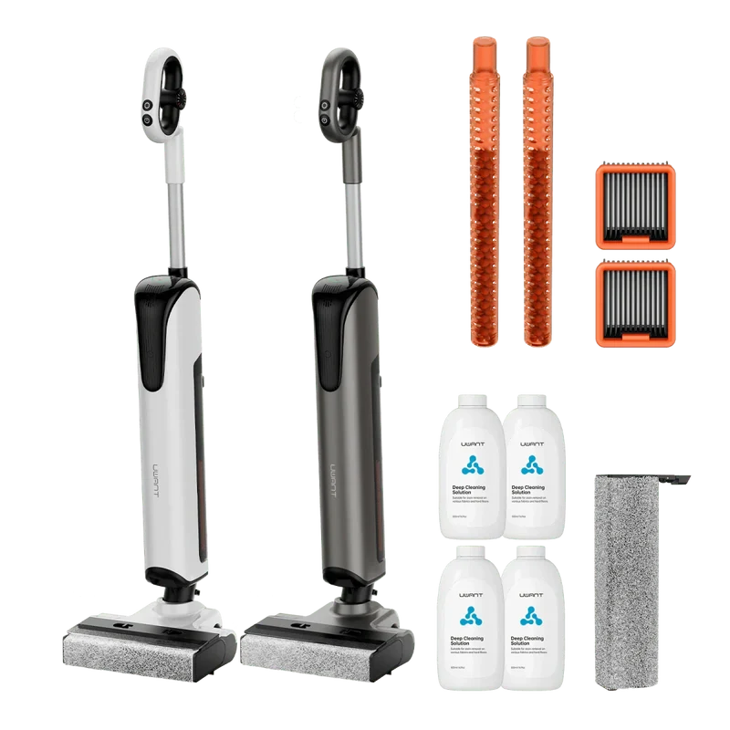 Bundle: UWANT D700 Nass- und Trockensauger, Bodenreiniger
