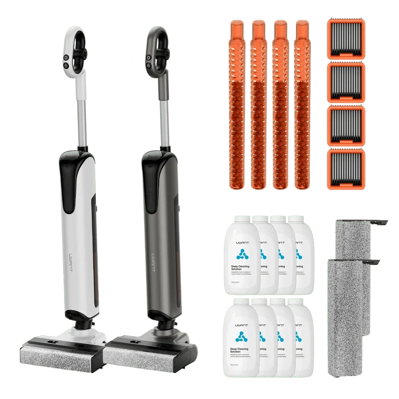 Bundle: UWANT D700 Nass- und Trockensauger, Bodenreiniger