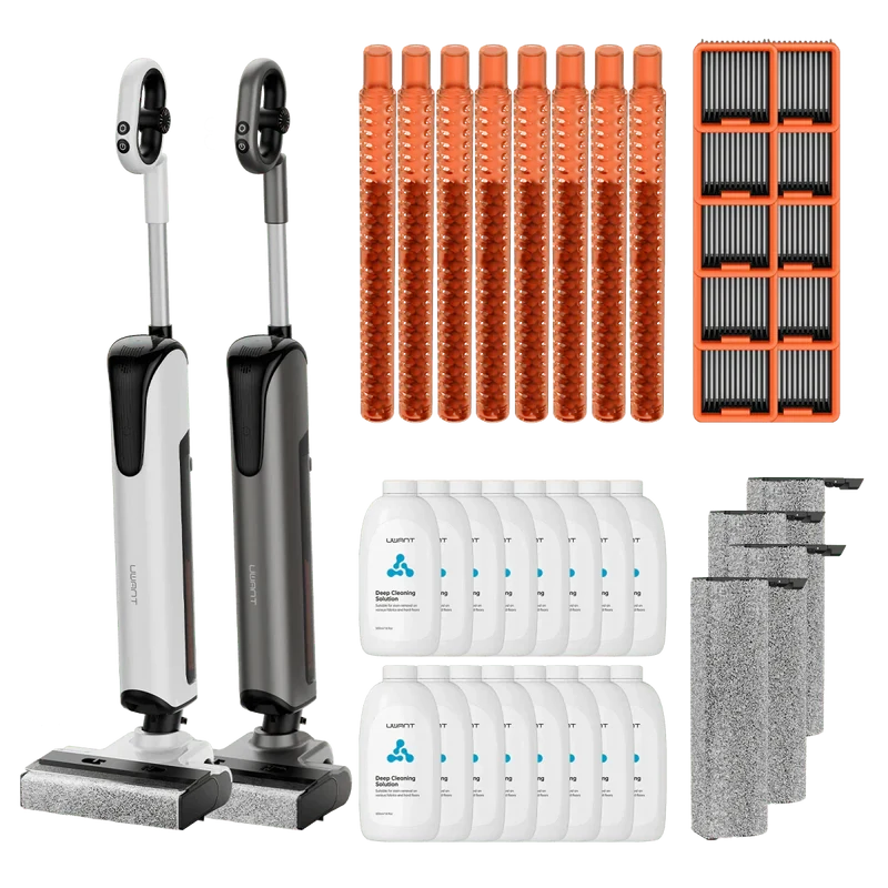 Bundle: UWANT D700 Nass- und Trockensauger, Bodenreiniger