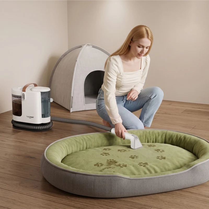 Twopoint DY-508 Waschsauger – 15 kPa Saugkraft, nur 3,8 kg, 2-in-1 Tank für Polster & Teppich