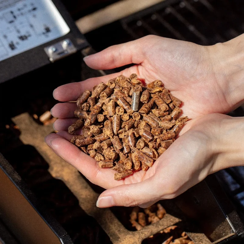 ASMOKE 100 % Apfelholzpellets – Natürliches Raucharoma für Grill & Smoker