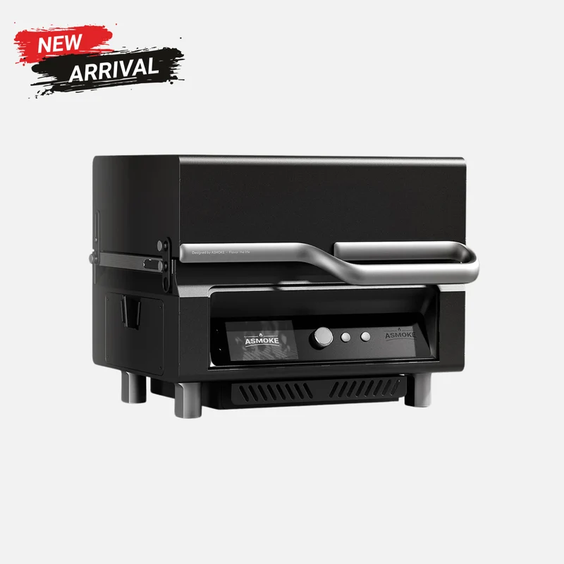 Neu: Asmoke Essential – Kompakter Holzpellet-Grill mit 5" Touchscreen, FlameTech & ASCA™ Smoker-Technologie