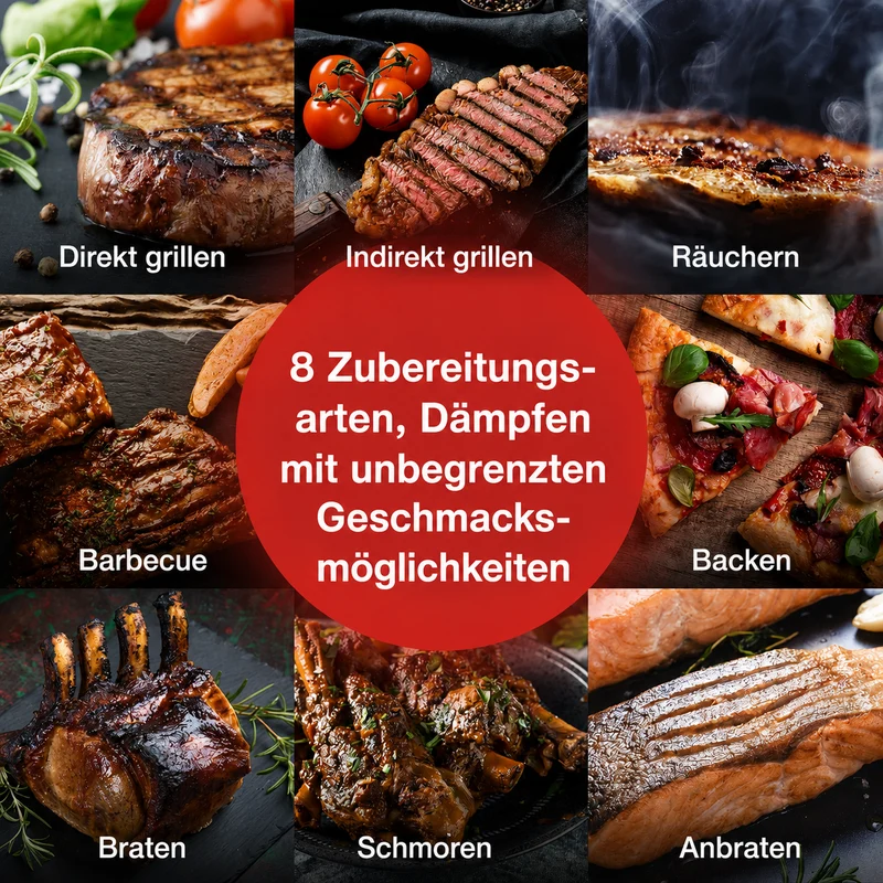 Neu: Asmoke Essential – Kompakter Holzpellet-Grill mit 5" Touchscreen, FlameTech & ASCA™ Smoker-Technologie