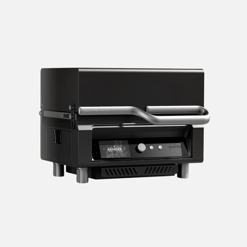 Neu: Asmoke Essential – Kompakter Holzpellet-Grill mit 5" Touchscreen, FlameTech & ASCA™ Smoker-Technologie