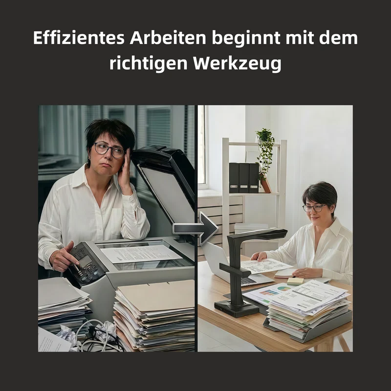 (Gratiszugabe bis zu 69 €) CZUR ET 16/18/24/25/26(Max) Scanner Dokumentescanner