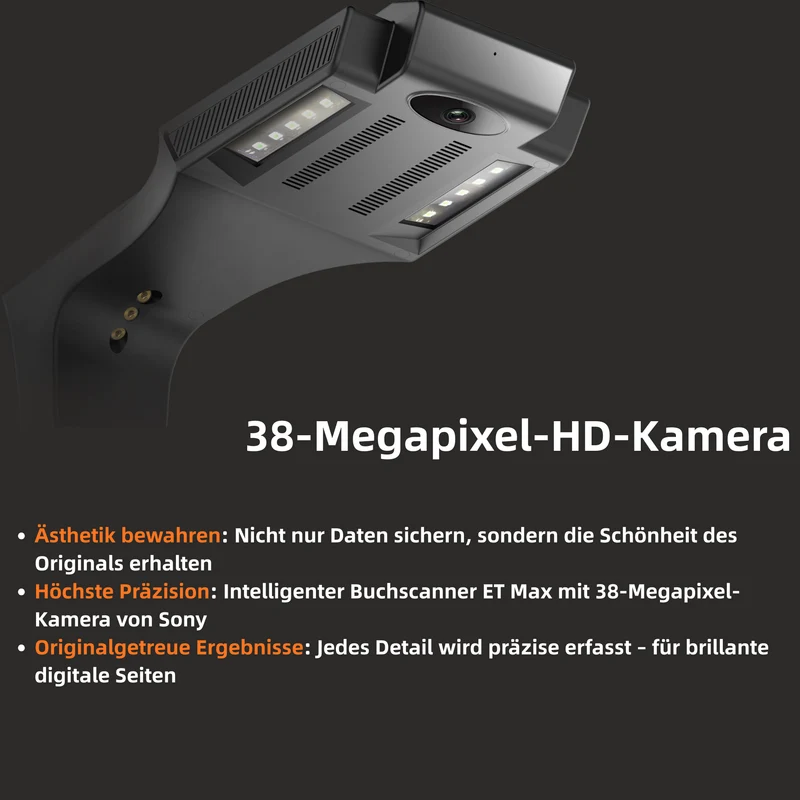 (Gratiszugabe bis zu 69 €) CZUR ET 16/18/24/25/26(Max) Scanner Dokumentescanner