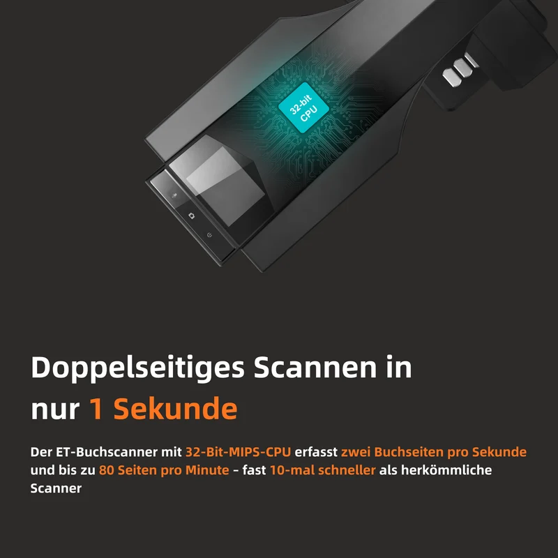 (Gratiszugabe bis zu 69 €) CZUR ET 16/18/24/25/26(Max) Scanner Dokumentescanner