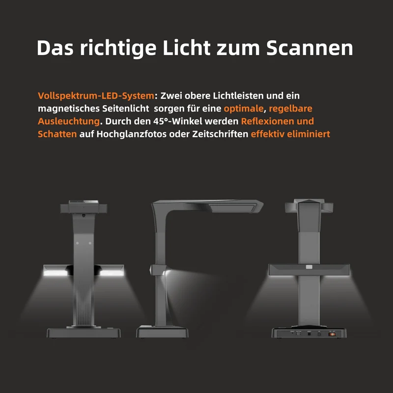 (Gratiszugabe bis zu 69 €) CZUR ET 16/18/24/25/26(Max) Scanner Dokumentescanner