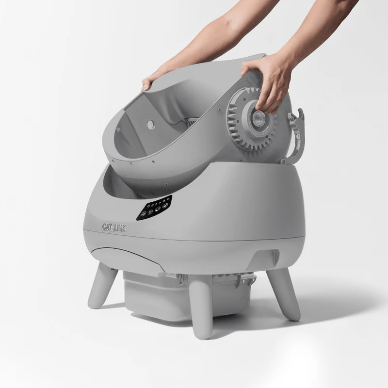 CATLINK Open-X Lite – Offene, selbstreinigende Katzentoilette