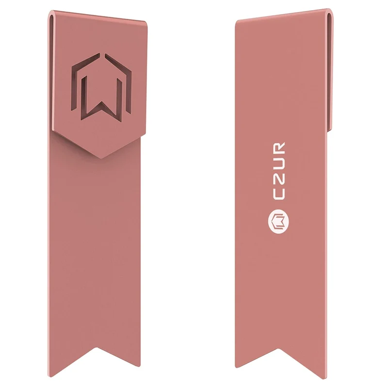 CZUR AirAlu Lesezeichen – Ultraleichtes 1 mm Bookmark aus Flugzeug-Aluminium