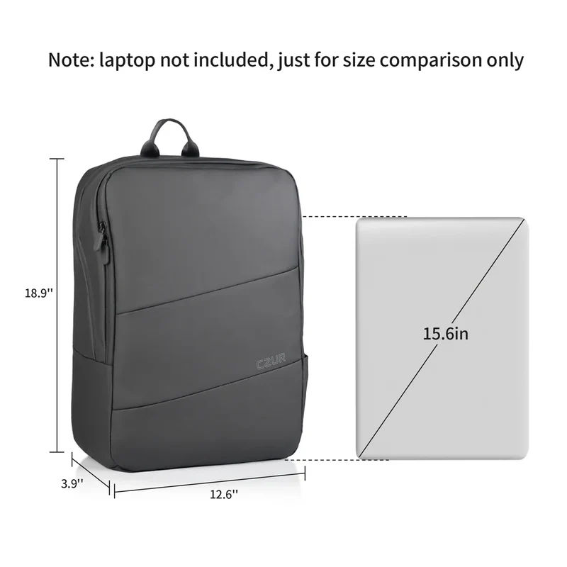 CZUR PortaPack Rucksack – Scanner Tasche für Aura & Shine, ideal für Pendeln & E-Bike Alltag