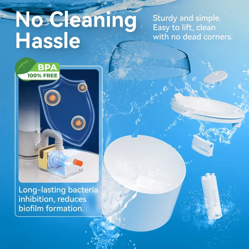 CATLINK W02 Intelligenter AI-Wasserbrunnen – Pure 2