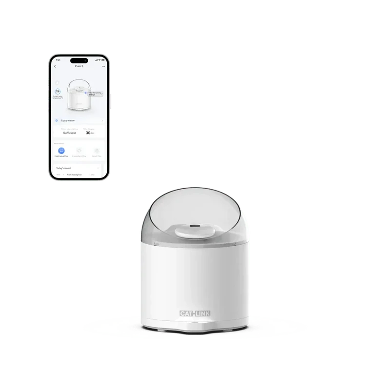 CATLINK W02 Intelligenter AI-Wasserbrunnen – Pure 2
