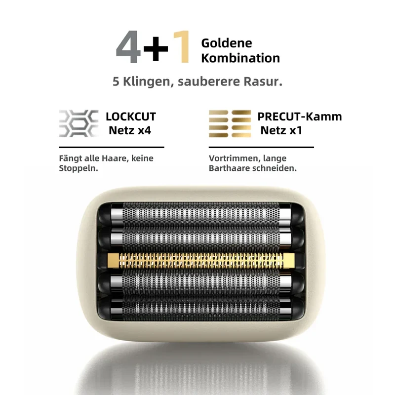 yoose MINI 5 – Tragbarer Elektrorasierer aus hochwertiger Legierung