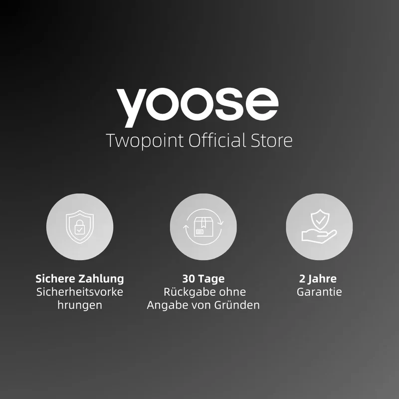 yoose MINI 5 – Tragbarer Elektrorasierer aus hochwertiger Legierung