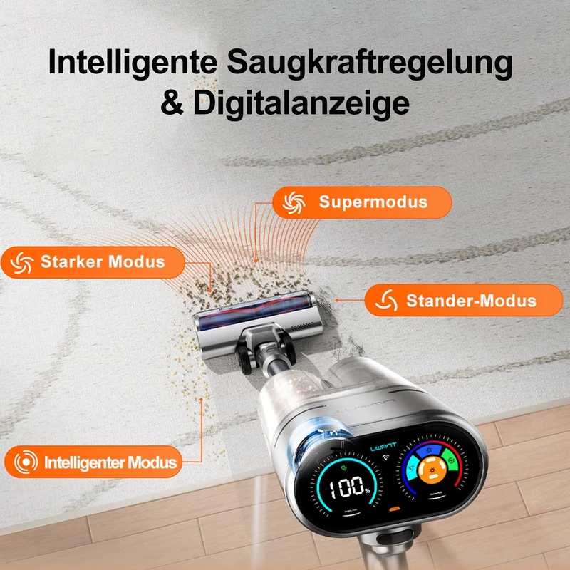 UWANT V100 Kabelloser Staubsauger
