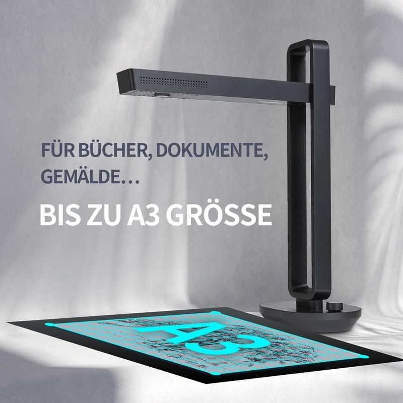 (inkl. 12,99 € Gratis-Lesezeichen) CZUR Aura Serie Scanner