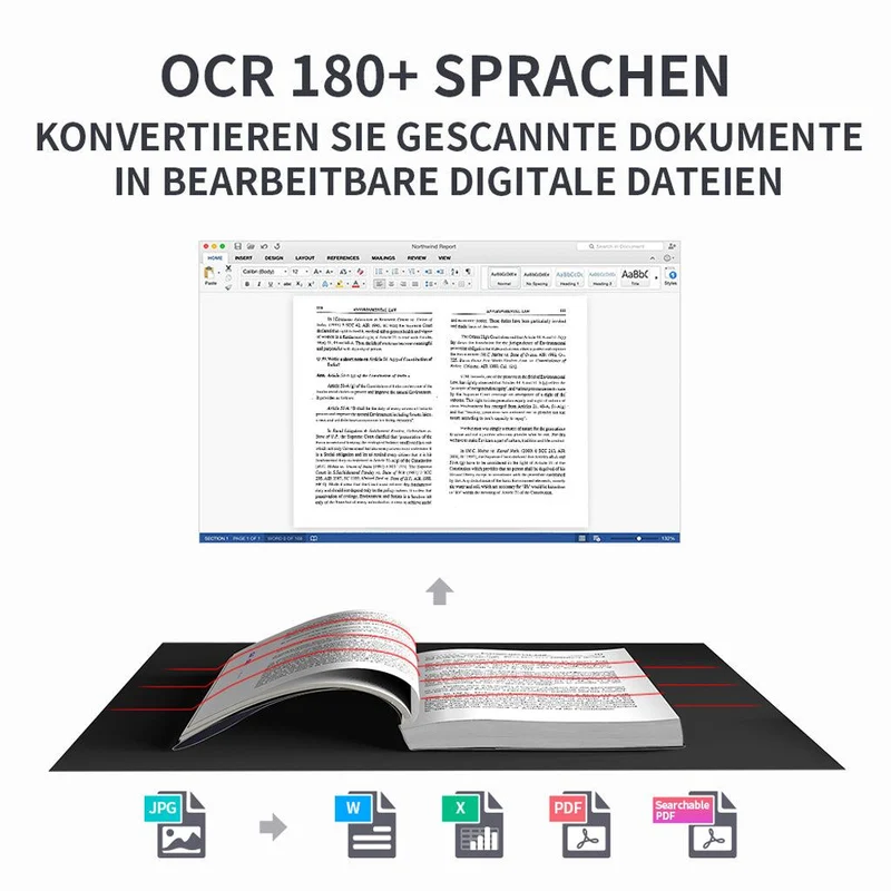 (inkl. 12,99 € Gratis-Lesezeichen) CZUR Aura Serie Scanner