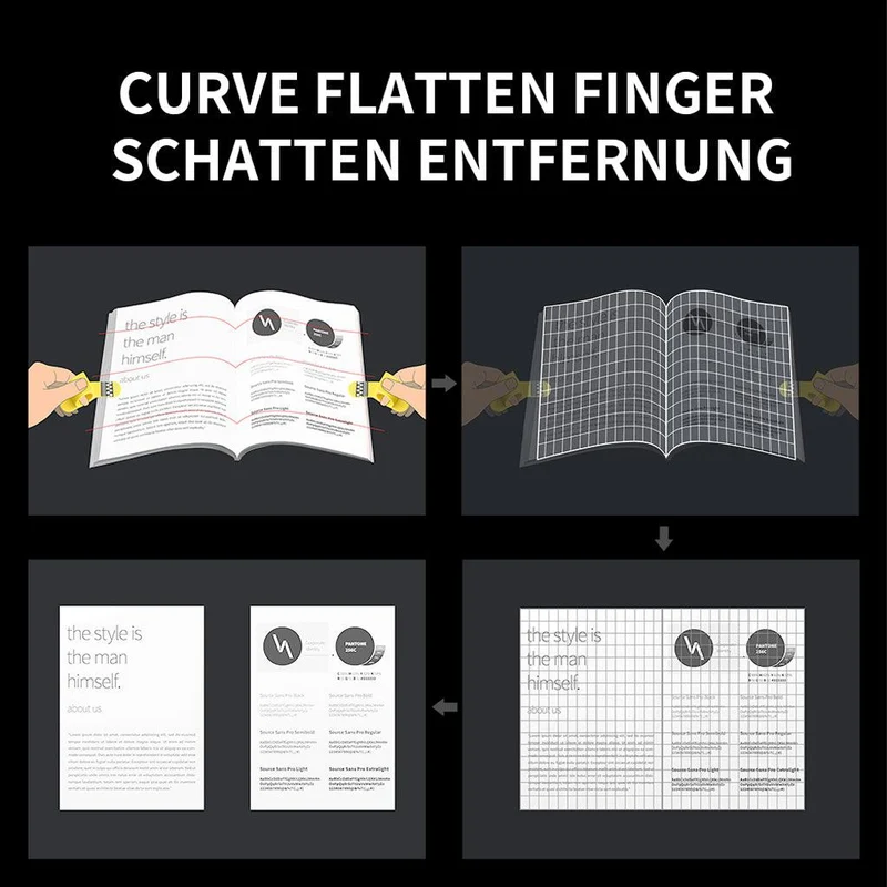 (inkl. 12,99 € Gratis-Lesezeichen) CZUR Aura Serie Scanner