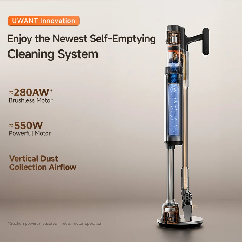 UWANT V600 Akkustaubsauger