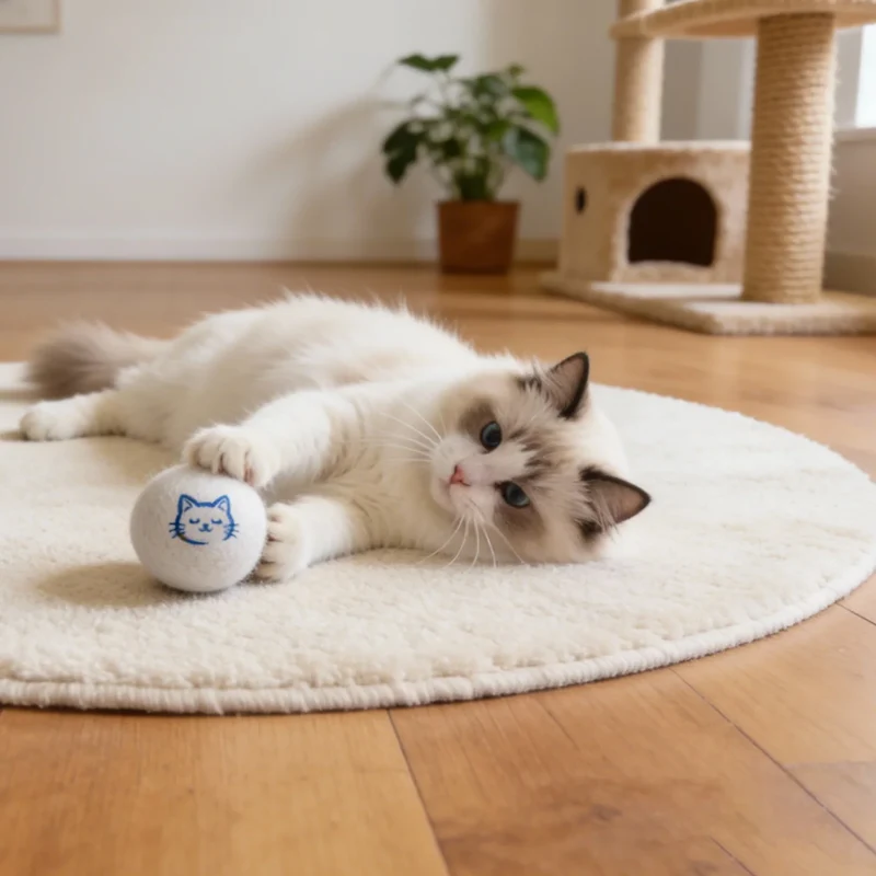 Twopoint Leiser Woll-Katzenball