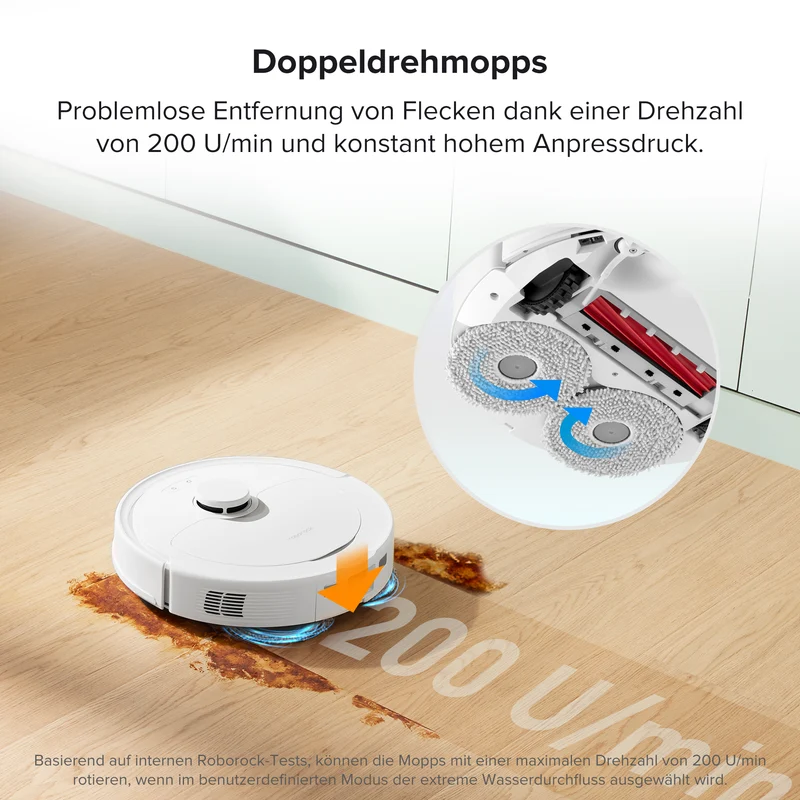 Roborock Qrevo Saugroboter mit Multifunktions-Dockingstation