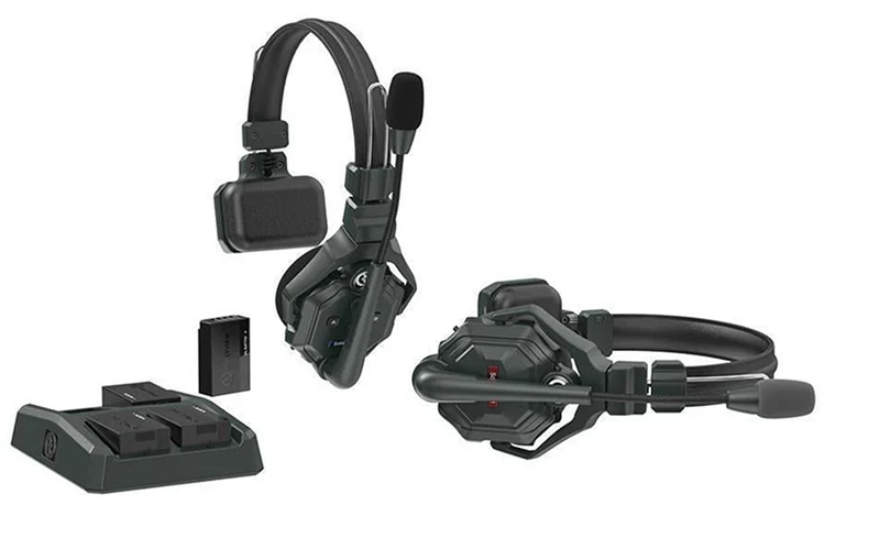 2er Set - Vollduplex kabellose Intercom-Headsets