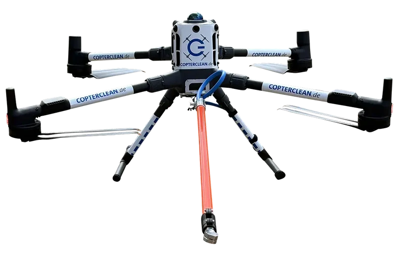 CopterClean Drone – Professionelle Reinigungsdrohne
